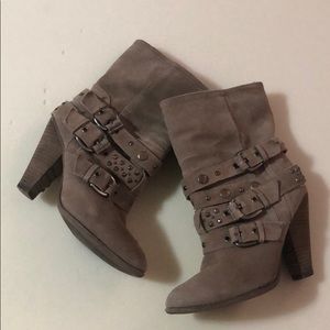 Studded Slouch Booties